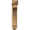 Ekena Millwork Legacy Arts and Crafts Rough Sawn Bracket w/ Offset Brace, Western Red Cedar, 8"W x 40"D x 44"H BKT0806X40X44LEC03RWR - alternate 2